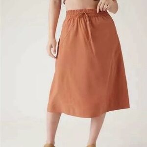 Athleta Arrival Skirt NEW with tags NWT Size 20 Sunbaked Clay active quick dry